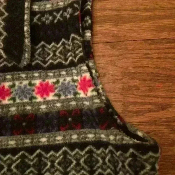 VINTAGE Cambridge Dry Goods Malden Mills Women’s MEDIUM  Polar Fleece Sweater - Picture 7 of 10